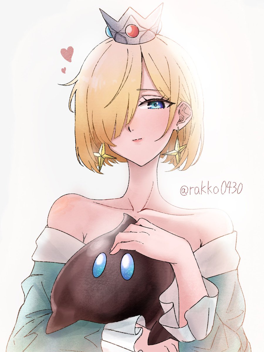 rakko0430's tweet photo. ボブヘアロゼッタ様✨️
 #イラスト #rosalina https://t.co/JNSR4Eh7gF