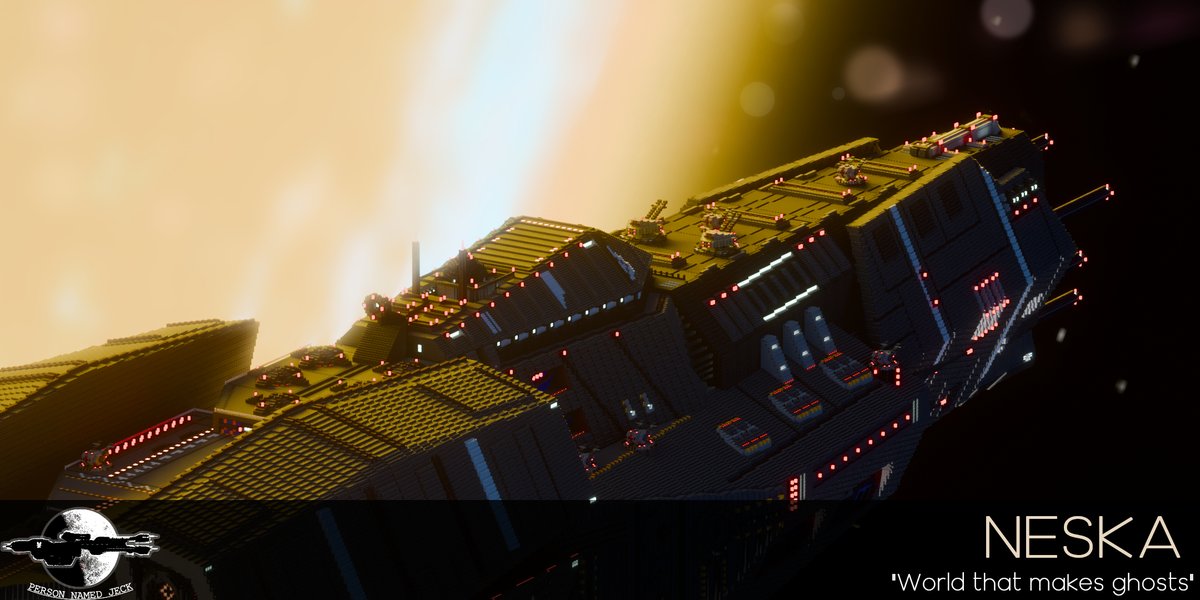 A Spaceship a day keeps the boredom away. Read through Halo:Outcasts recently and thought i might make a scene from it. #halospotlight #minecraftbuilds #spaceship #spaceshipaday