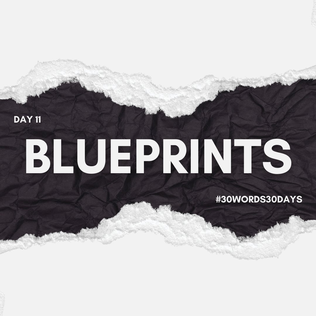 WritesAly's tweet image. #30words30days

Day 11 - Blueprints

Happy Writing! ✒️

#WritingCommunity #microfiction #microlit #writing #30words30dayscommunity #writingprompts #blueprints
#30words30daysApril2026