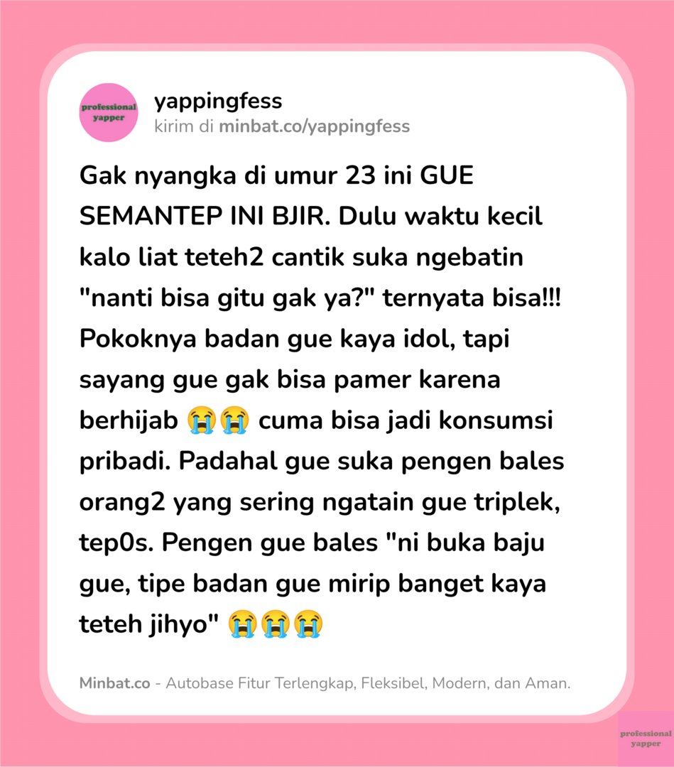 YAPPINGFESS tweet media