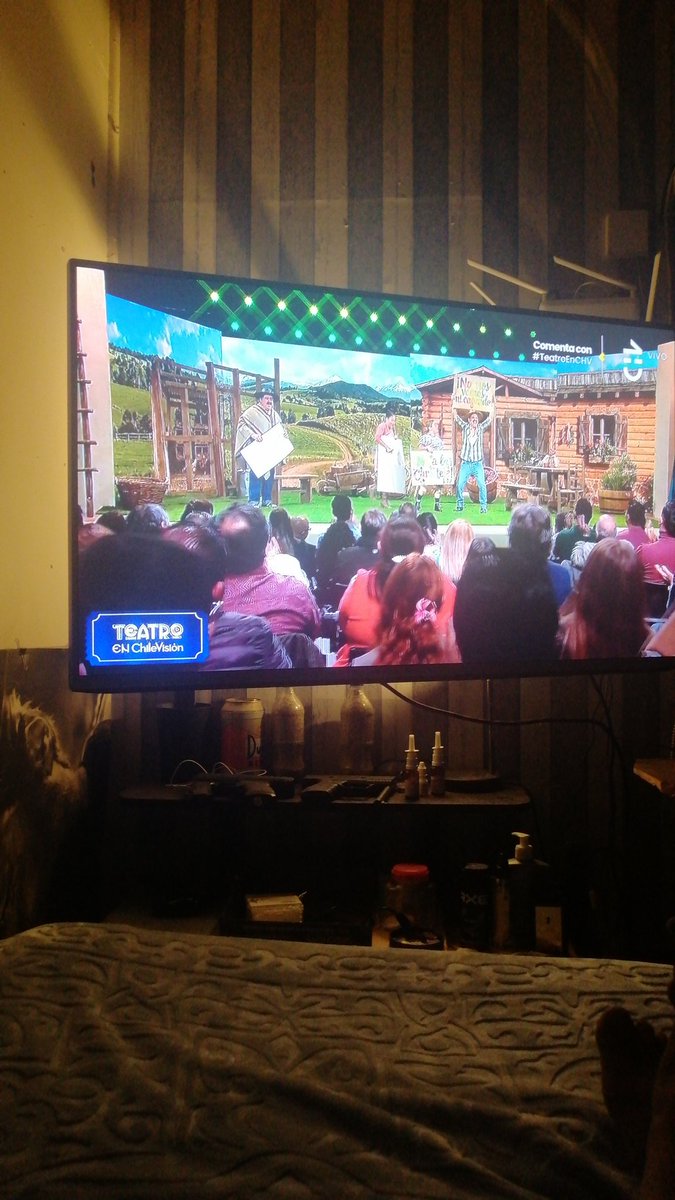 #teatroenchv jajajajajaja Weno weno.