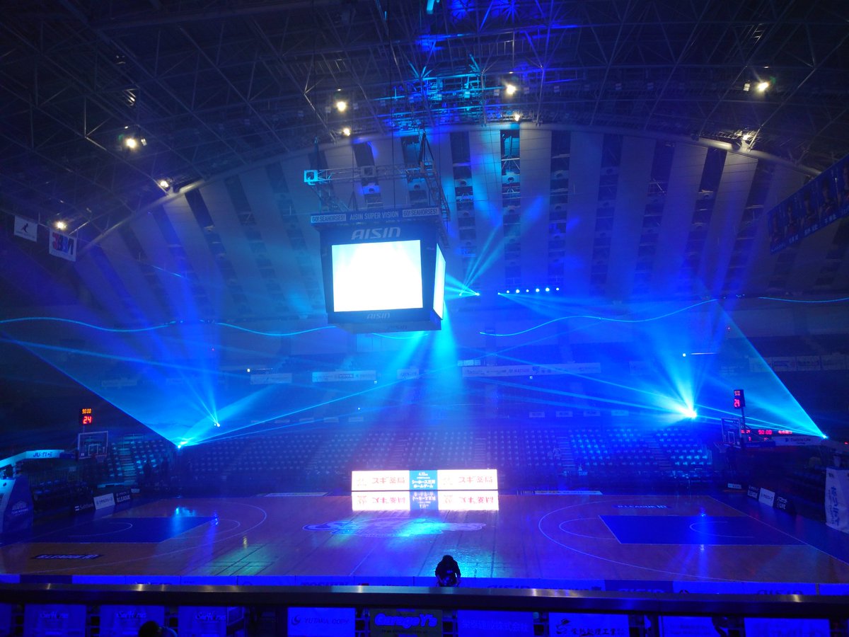 CozyTenzan's tweet photo. ＃Bリーグ
#シーホース三河 
今日はここから https://t.co/aKzqtMIY2A