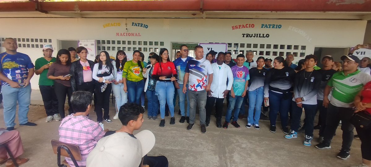 Brigadatruj2026's tweet image. Jornada de salud Amor en Acción en sector Ocanto municipio Trujillo estado Trujillo con la participación de la misión médica barrio adentro y Jóvenes del Destacamento Juvenil 100 Años con Fidel.
 #CubaCooperaVen @BMC_TRUJILL #BarrioAdentro23Años #CubaPorLaVida  #100AñosConFidel