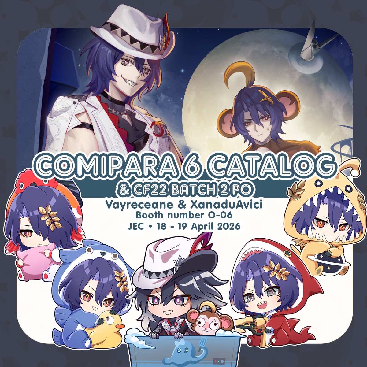 Vayre ✨ Comipara6 O-06✨ CF22 - AE-51 🌟 Comms! tweet media