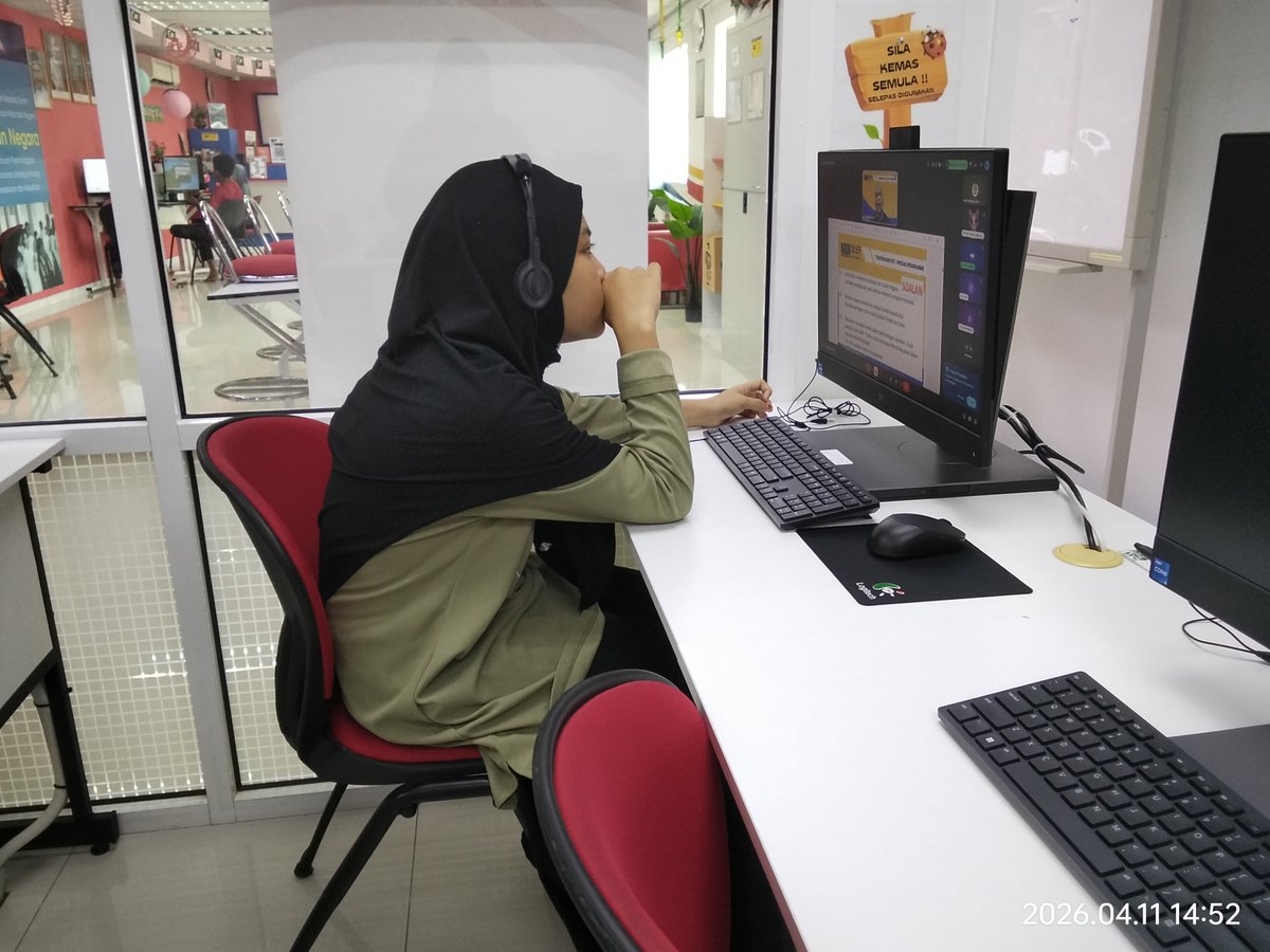 NADIKgGajah's tweet image. 1.04.2026
DILEA PROGRAM KHAS - WEBINAR BERKALA BAHASA MELAYU EDISI 5 

Program telah berjalan dengan lancar &amp;amp; penuh pengisian bermanfaat!

#DILEA #BahasaMelayu #NADI #ProgramBerjalan #CelikBahasa