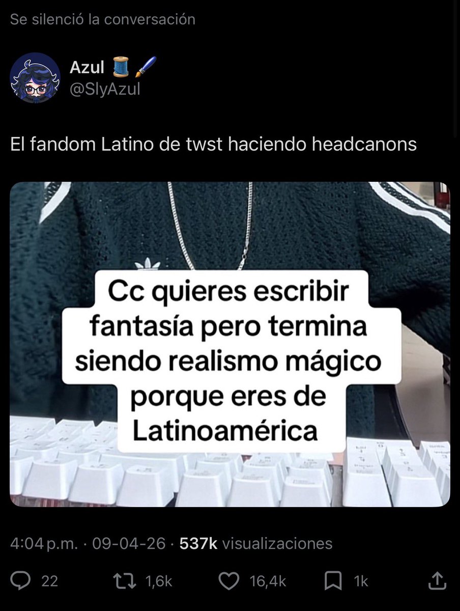 Azul 🧵🖌️ tweet media