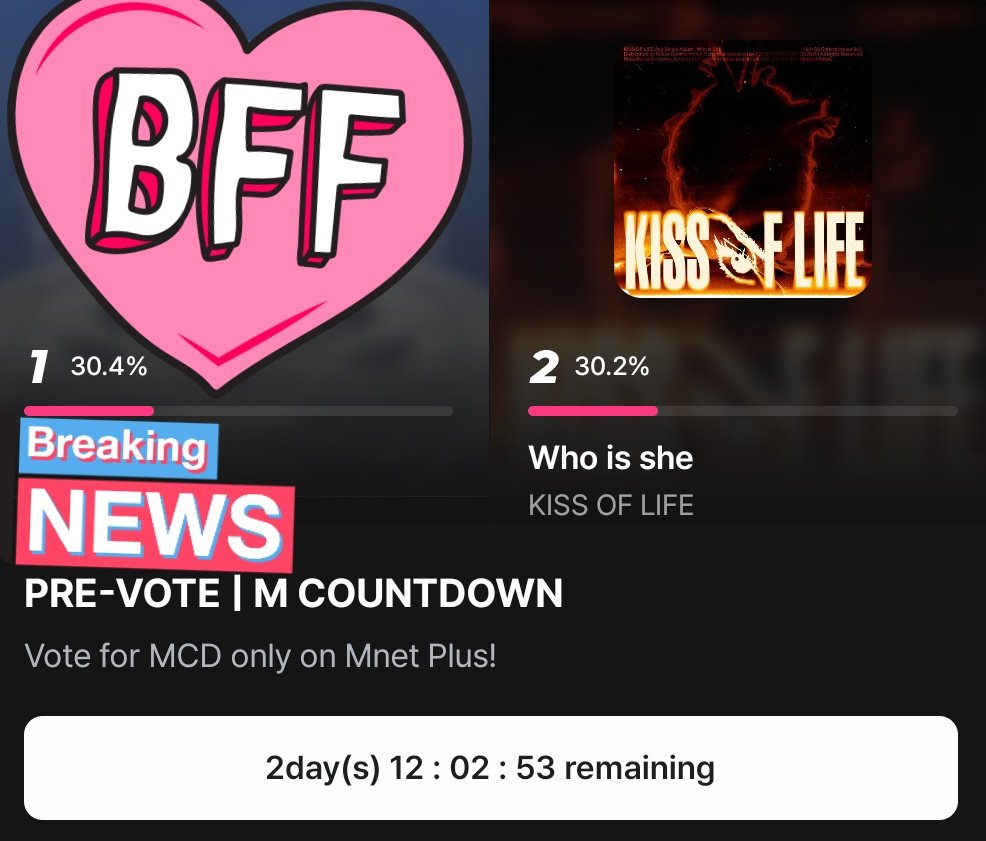 ❤️🔥 vote kiof on mnet plus - prevote day 2 tweet media