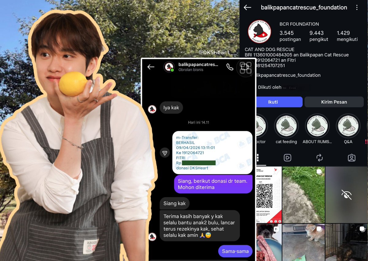 DKSheart__'s tweet photo. Love is meant to be shared, just like the sweet lyrics of Popcorn. 🍿✨

​Following Kyungsoo’s humble steps, #DKSHEART has sent a little "pop" of happiness to Balikpapan Cat Rescue. Seeing these lives protected makes our hearts beat in a beautiful rhythm. 🤍
​#DOHKYUNGSOO #도경수 https://t.co/PsqwMZloSd