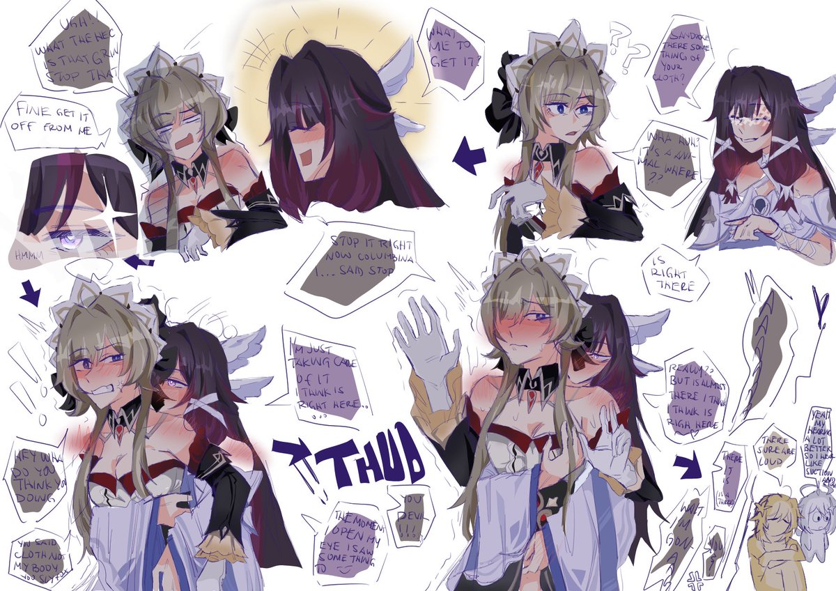 Viroshi_'s tweet image. #columdrone #columbina #sandrone Deceiving 😶‍🌫️