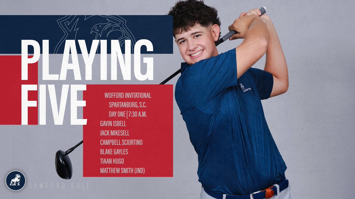 Samford Men's Golf tweet media