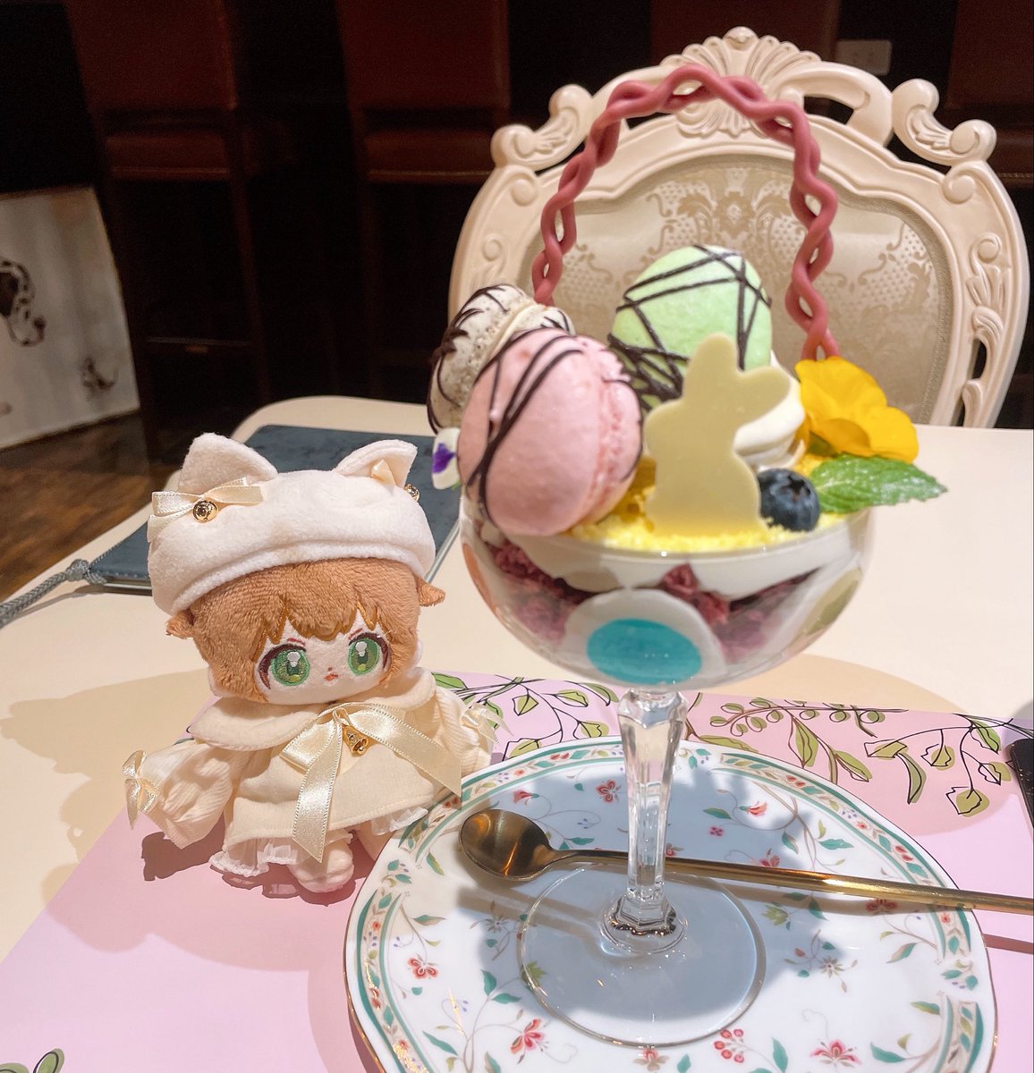 da____na_vv's tweet photo. イースターパフェ🐣🐇🎉

#dongurumi https://t.co/mWPSLFUCpn