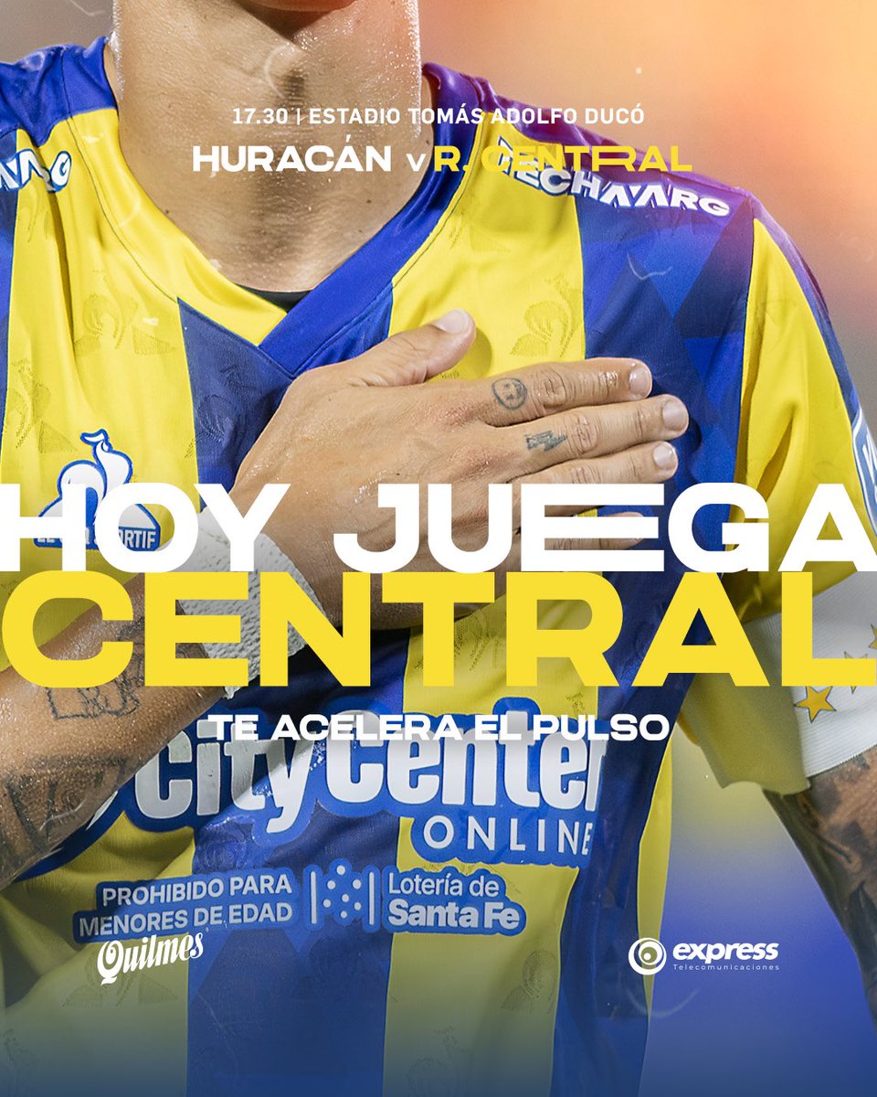 ¡HOY JUEGA CENTRAL! 🇺🇦💪🏼