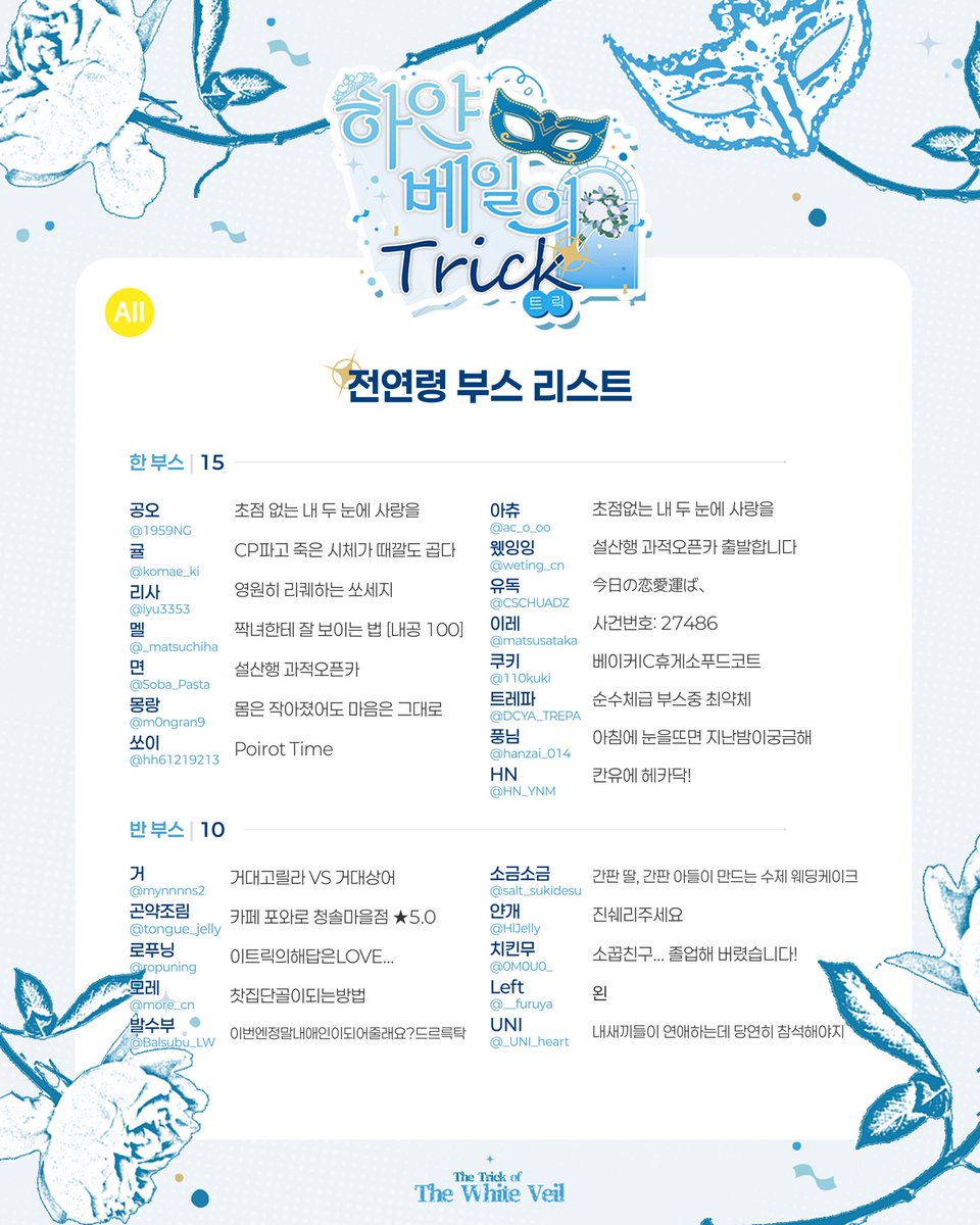 코난 헤테로 온리전 : 하얀 베일의 트릭 tweet media