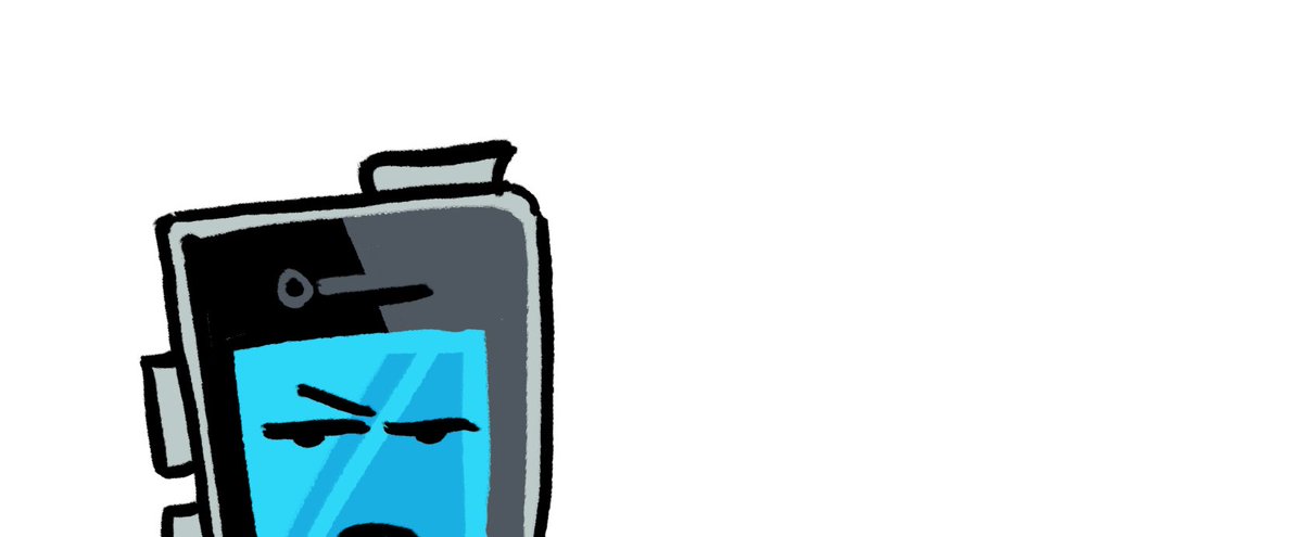 deliharrr's tweet photo. Drawing Mephone every day until he shows up in season 4 (Day 307) https://t.co/12fbNUy2iR