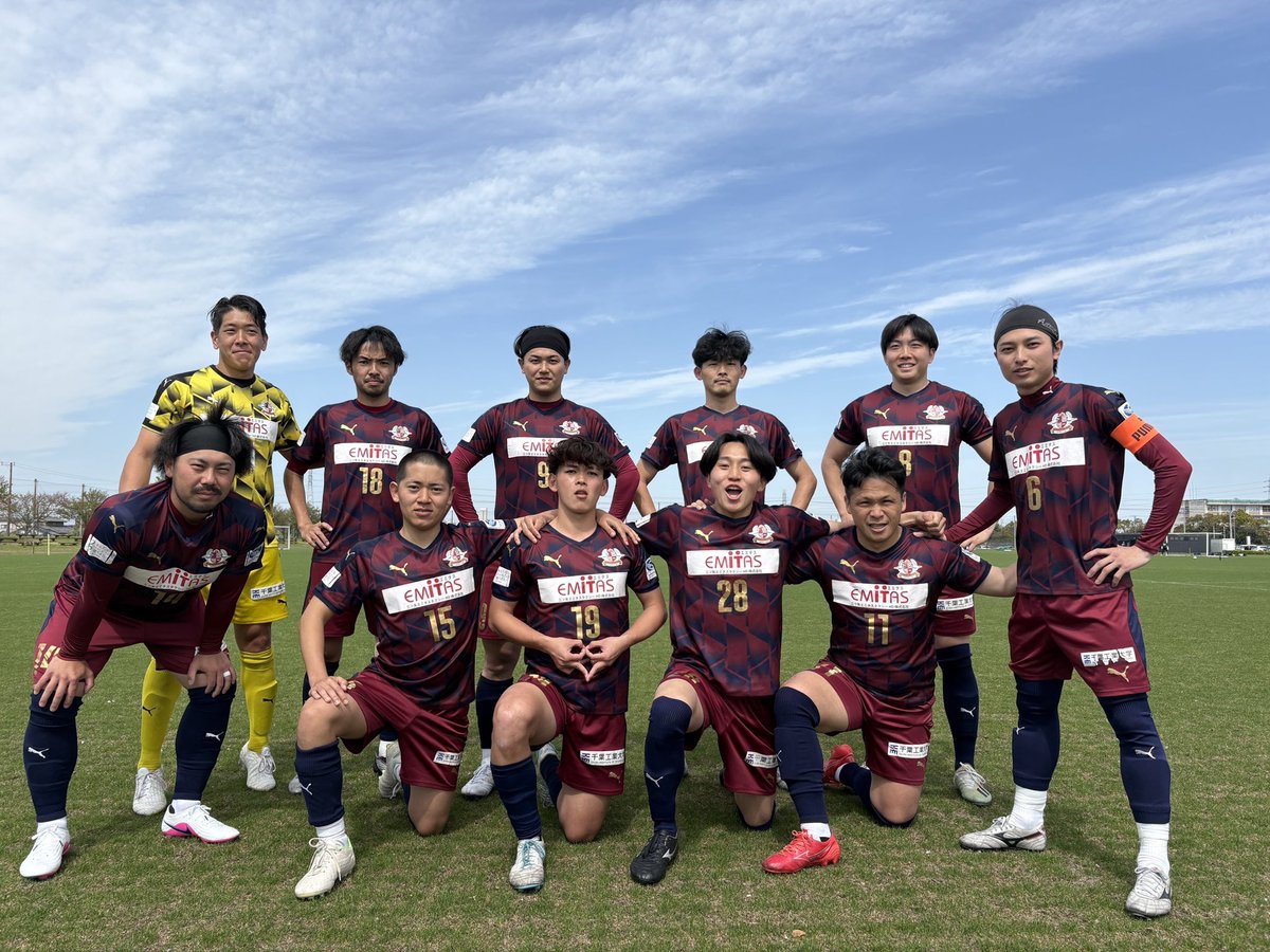習志野シティFC tweet media