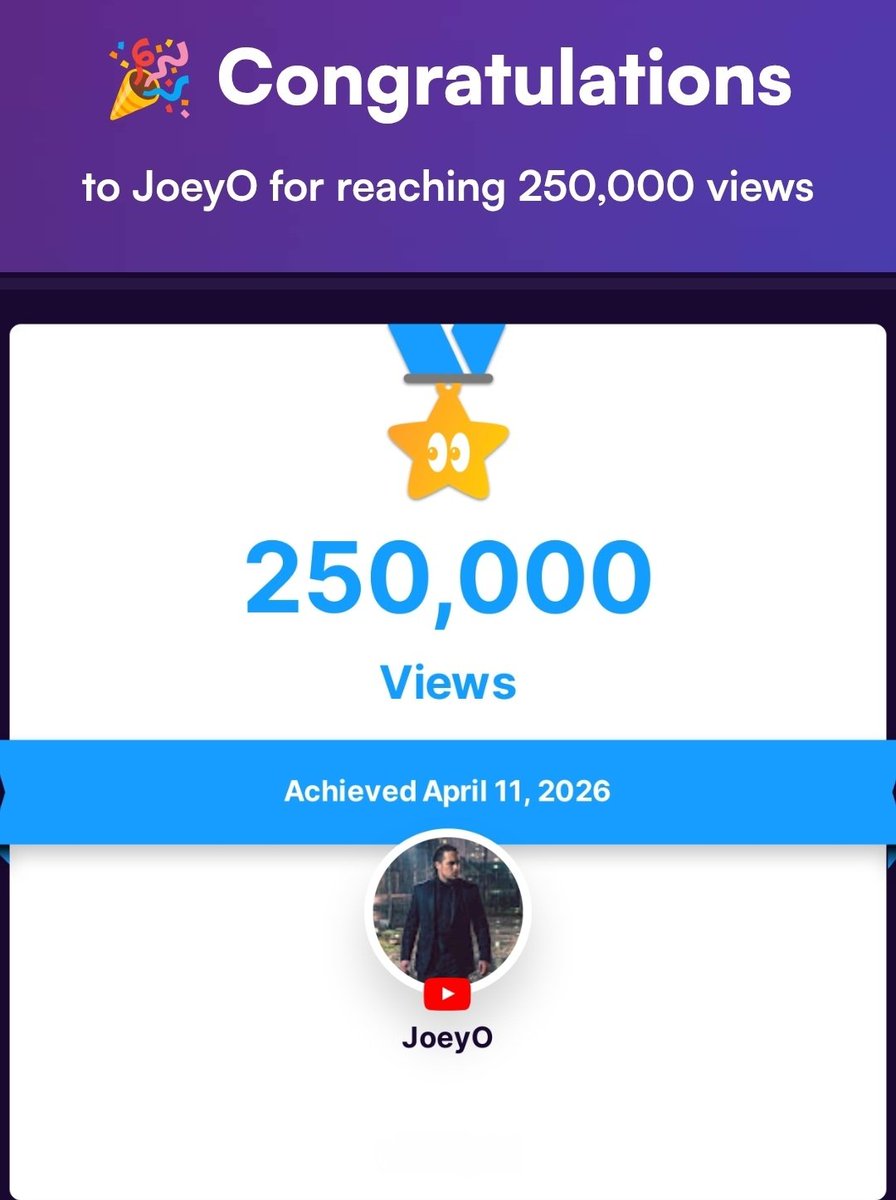 pecachpictures's tweet photo. Another great milestone on the new YouTube Channel!!
It was only days ago that I made an announcement on the channel views and now it went up again!! 
This is only the beginning 💯 https://t.co/FCR5gP0Yf6