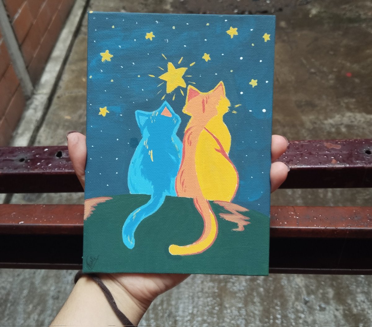 yangjungx's tweet image. No es un regalo para otro, es un obsequio para mí.💞 #paint #artㅤㅤㅤㅤ