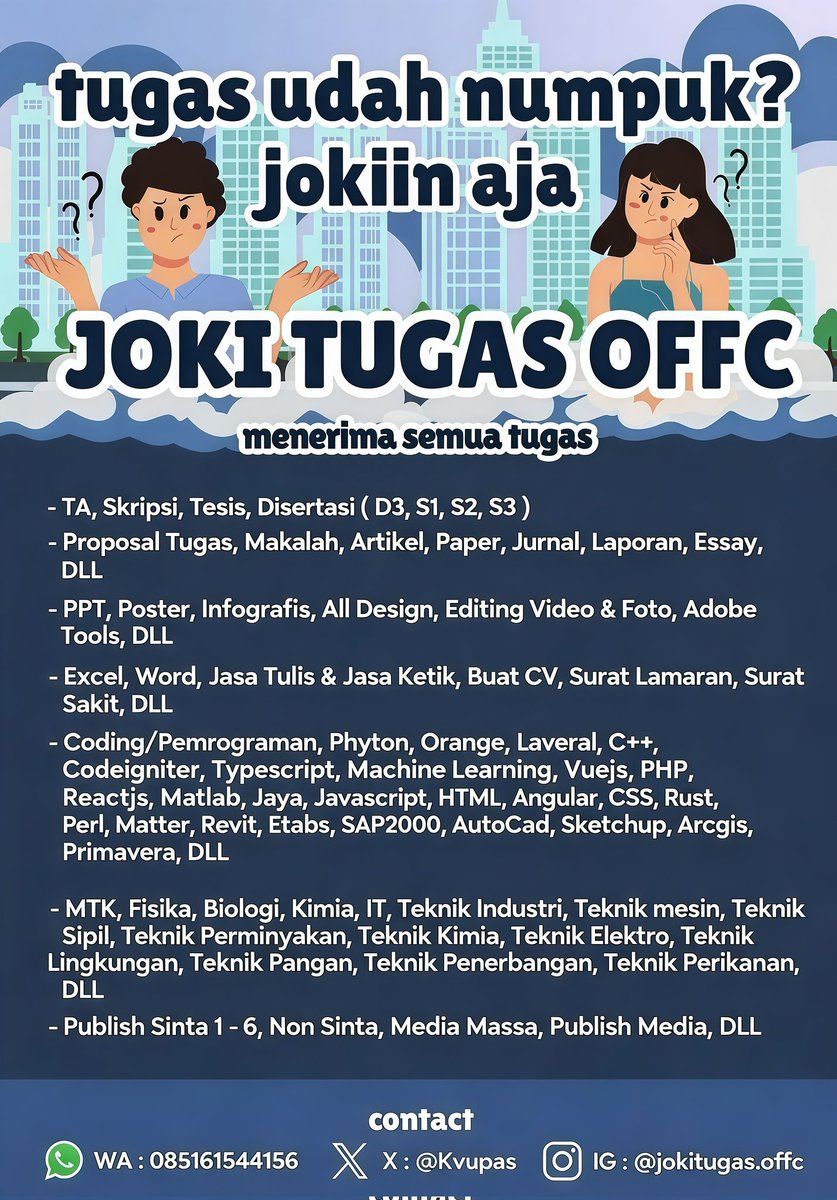 J , Backup Akun Promosi || JOKTUG 📚 tweet media
