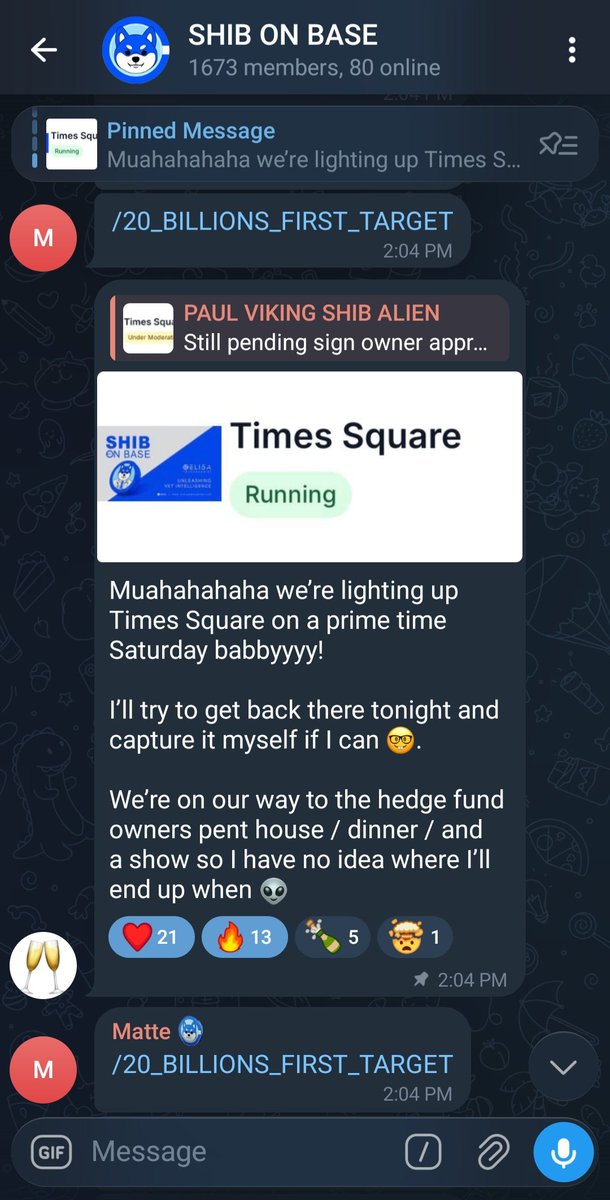 fulltime_rvlife's tweet photo. @brian_armstrong $SHIB on #Base is going live in NYC!!!

While others talk… we build.

Real utility helping pets 🐾
Pawline (AI vet) + autoburn + Times Square billboard.

This is what building on Base looks like

https://t.co/DAXvLj6kkV @schismaticshiba 0xFCa95aeb5bF44aE355806A5ad14659c940dC6BF7 https://t.co/5R9Eo0CpWt