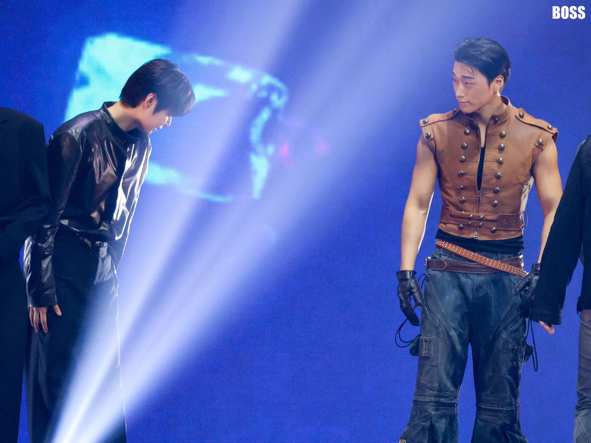 サンくんとご挨拶してる🥹