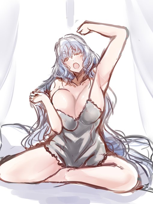 Д◎) ひる叢雲 
…寝坊かな? 