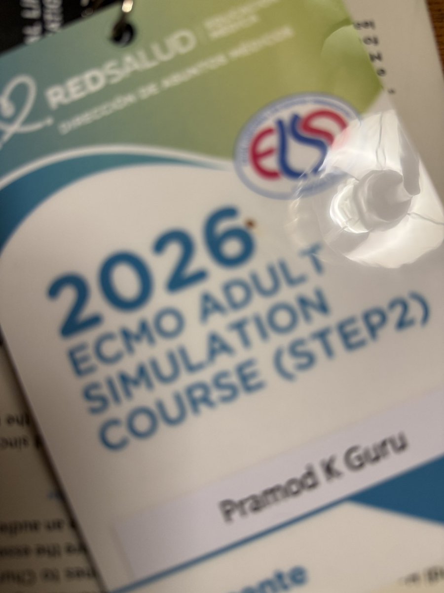pkguru10's tweet image. Grateful 🙏 to be part of the ECMO Simulation Course 🫀🎥
Learning is continuous 📚🔁 and it’s always inspiring ✨ to be with ECMO enthusiasts 🤝
Rodrigo shows the best way to learn—teach 🧠, mentor 🤗 &amp;amp; give back 💙 🙌🚀
#ECMO🫀 #Simulation 🎓 #LifelongLearning 🌱 #CriticalCare