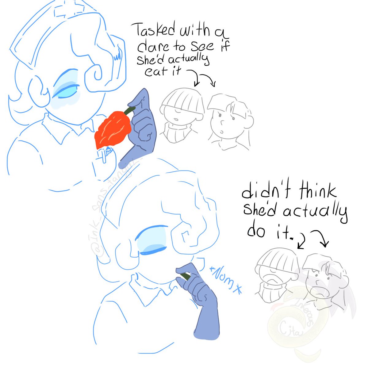 InkerousCitaRik's tweet photo. Codename: Kids next door Oc Nurse Angela💉❄️ #Kidsnextdoor #KND #oc #kndfather https://t.co/OhmIfy9plP