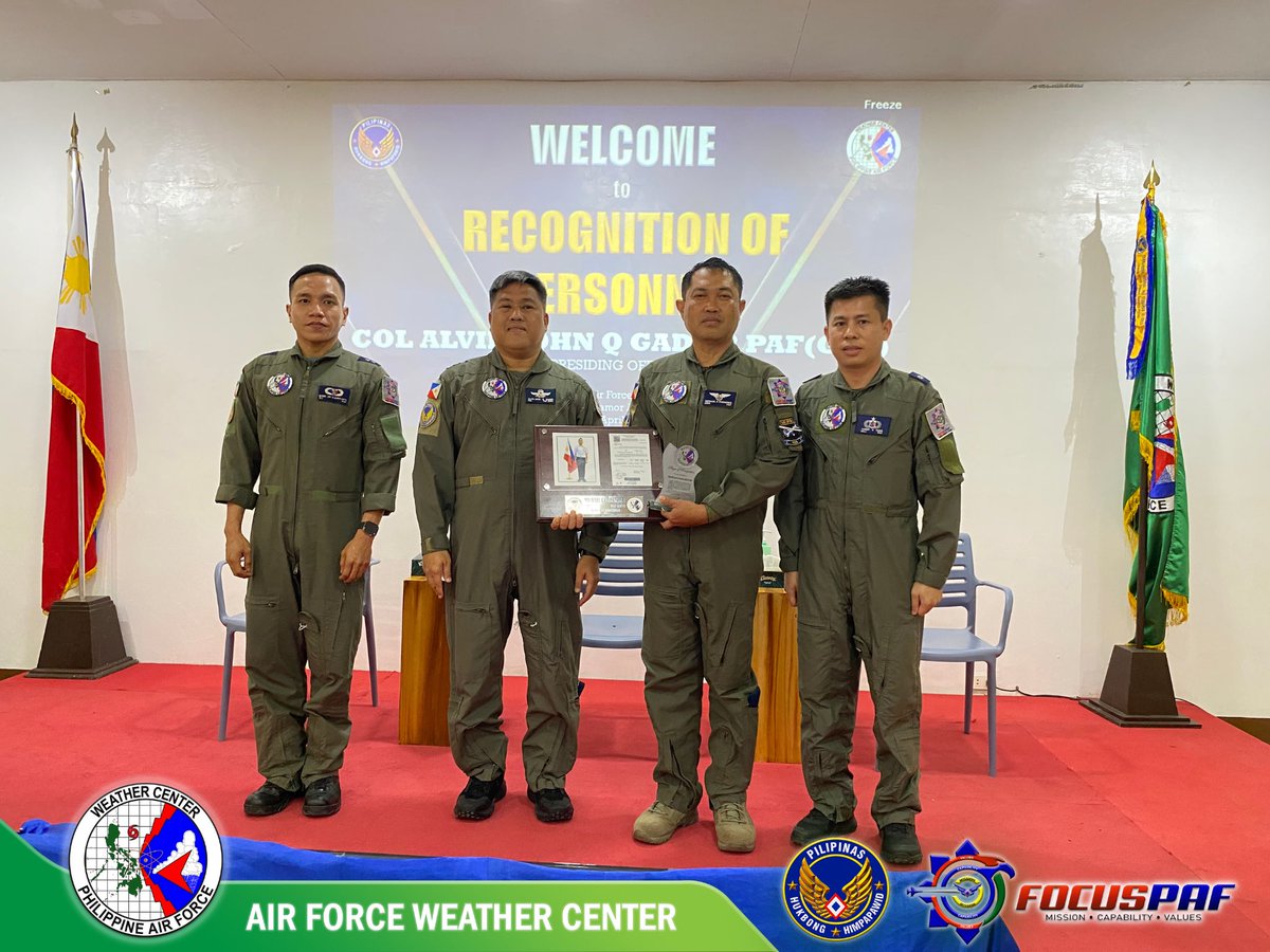 afwc_2025's tweet photo. On 10 April 2026, the Unit conducted a Recognition of Personnel and Awarding of Well-Done Award at Medina Hall, Headquarters AFWC, to recognize the invaluable contributions, and outstanding performance of the outgoing personnel and awardees.
#FocusPAF
#MatatagNaSandigan
#AFP90 https://t.co/VkDQR9qAU1