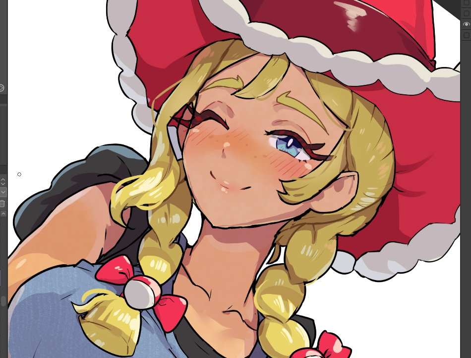 大部分が隠れていたカットを、改めて単体カットで使うものとして、加筆修正中。 