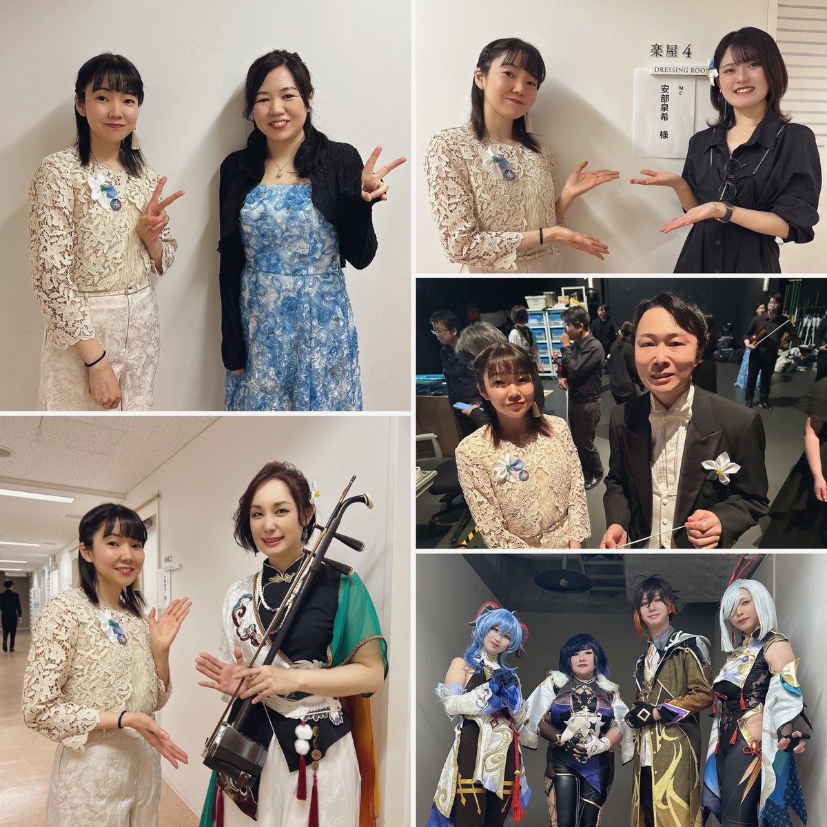 mizukimame's tweet photo. 素晴らしい演奏のゲストの皆さまとオーケストラの皆さまでした❣️
モンドと璃月の景色が目の前に広がっていましたね……！🍃
コスプレの方もいらっしゃってこれまた素敵でした✧︎(眼福)
#アスオケ https://t.co/gjwvkb7nce