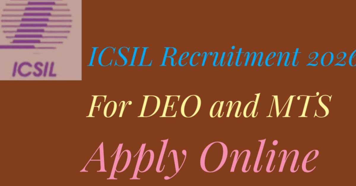 freshyojan25332's tweet image. ICSIL Recruitment 2026 Notification Out for MTS and DEO Vacancies 

Check complete information 

freshyojananews.com 

#ICSIL #Recruitment #Notification 

Visit above link for more