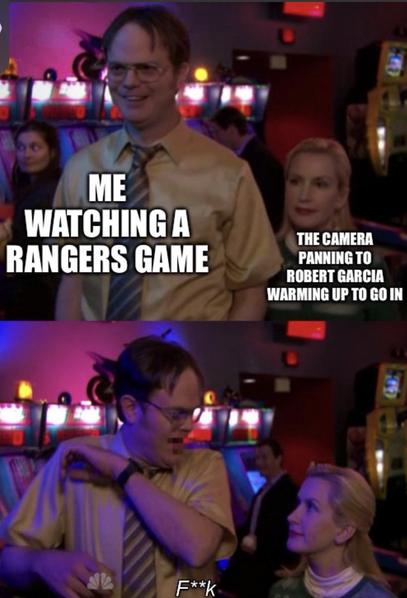 Rangersandchill's tweet photo. It’s Robert Garcia time. https://t.co/gOrebvHpCy