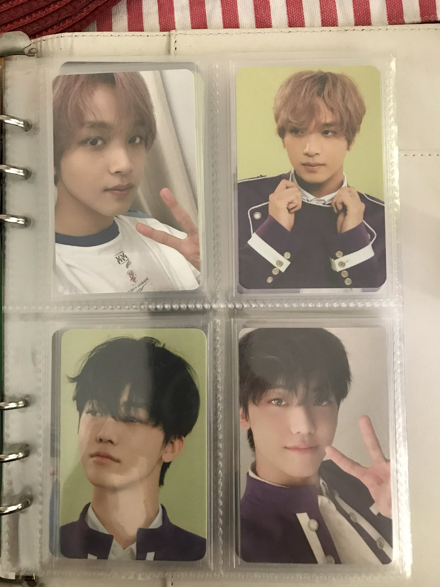 forhyuckleeonly's tweet photo. wts lfb nct dream 2023 seasons greetings photocards. 

each pc is 150 pesos (per pair) https://t.co/SR6zYrdlAY