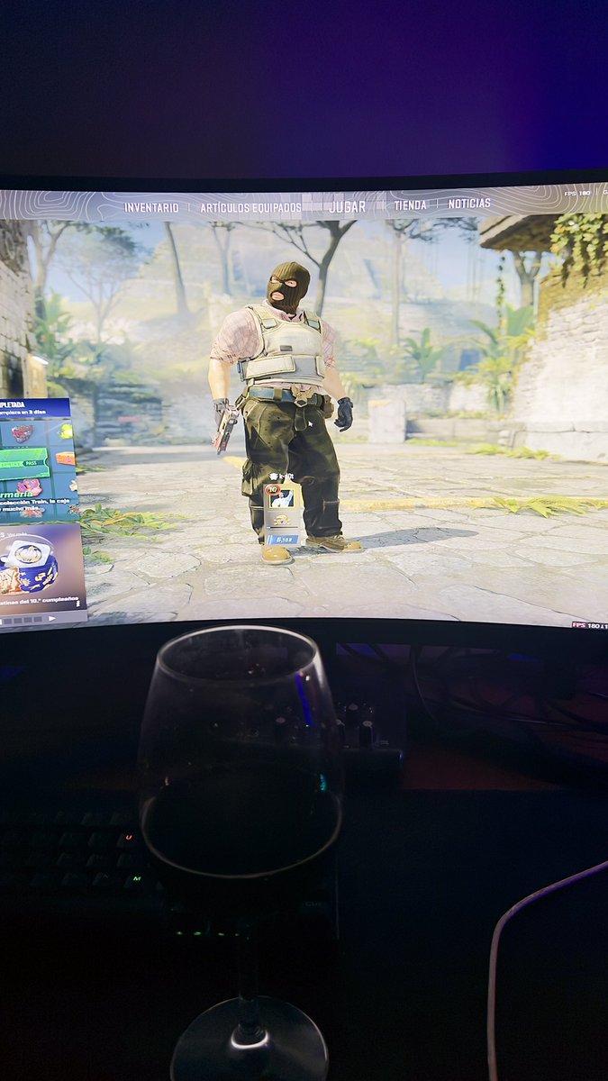 otra noche loca de sabado: tinto y cs2