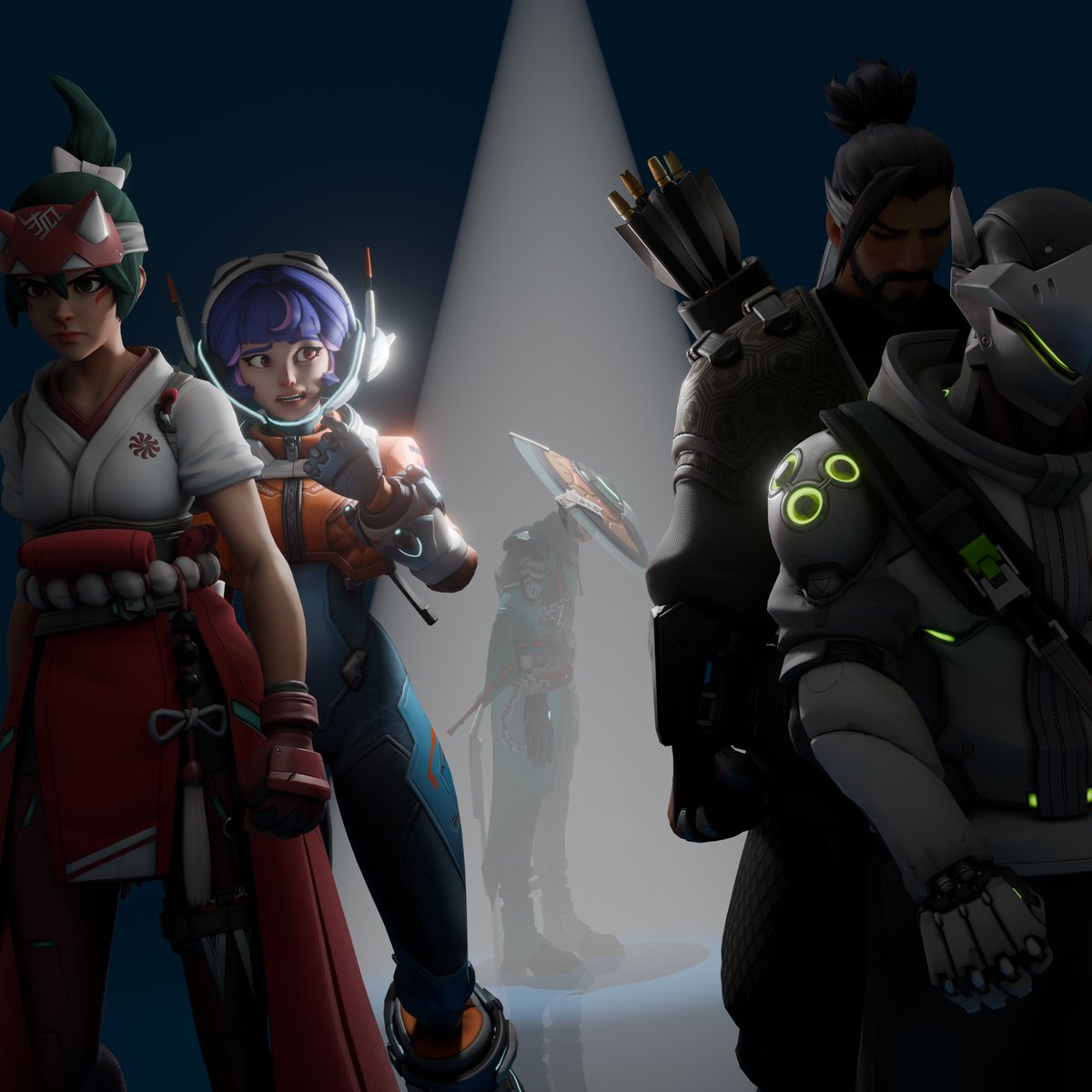 Chergo0's tweet image. Dont talk to him he cant even climb a wall/ No le hablen ni siquiera puede trepar una pared. Manana sorteo 1000 coins overwatch 6pm🇺🇸/4pm🇲🇽 en stream en twitch y tiktok #marvel #Overwatch #meme #Fyp #Kiriko #Juno #Genji #Hanzo #giveaway