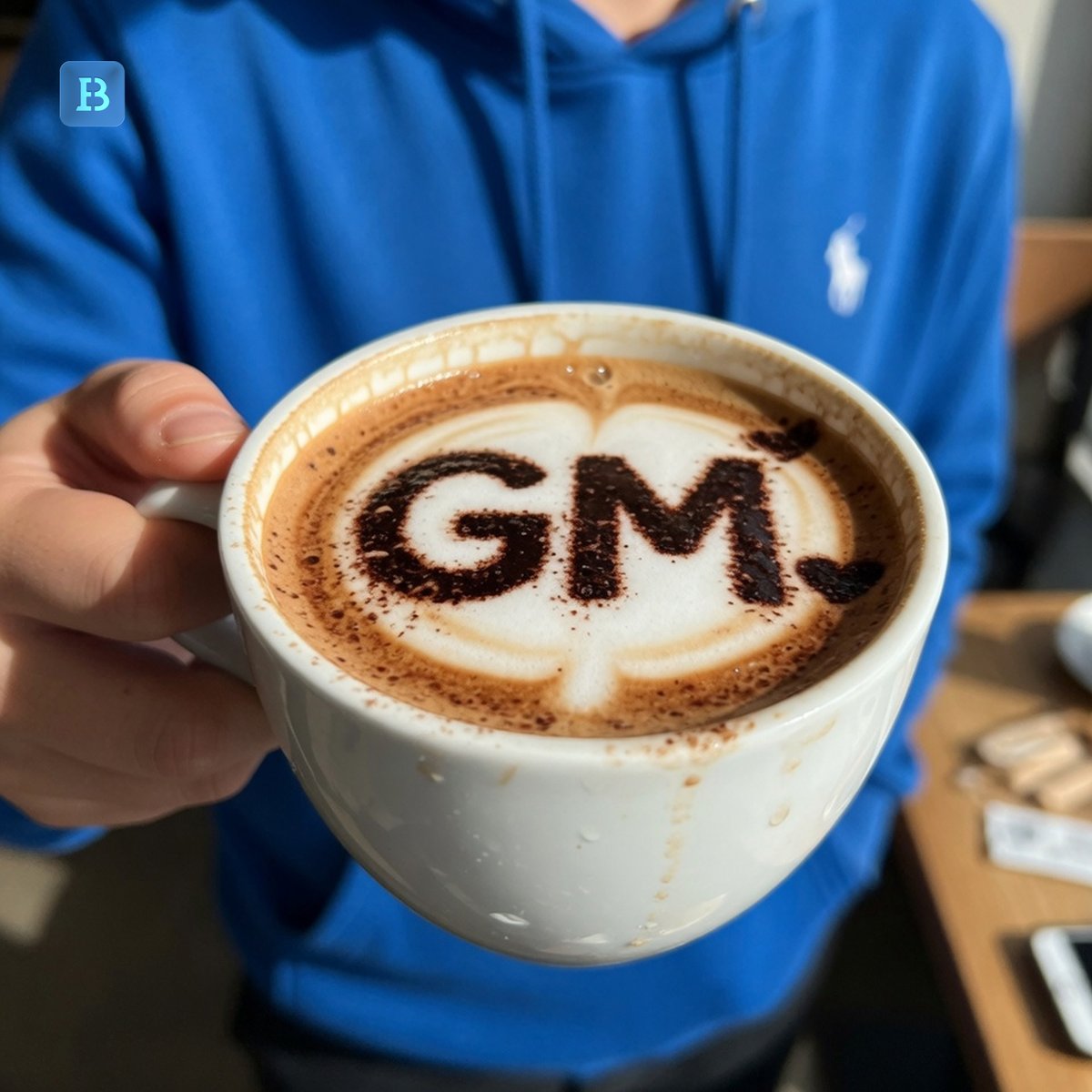 BiconomyCom's tweet image. GM, Biconomy fam! ☕️
A new day starts with a cup of coffee labeled “GM.”

Let’s drink the gas and pump the opportunities today. 🚀

#BiconomyCom #GM #CryptoMorning