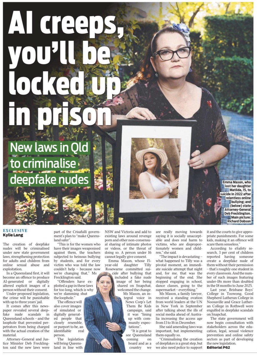 Deb Frecklington MP tweet media