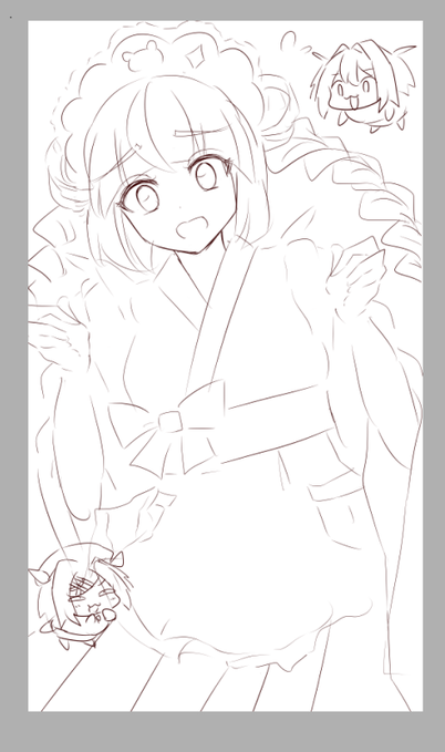 エロ抜きムサシ(コ)さんかなり気に入っているので頑張って塗りたいけどパネルドカ踏みゲームが呼んでてェ～、、、 