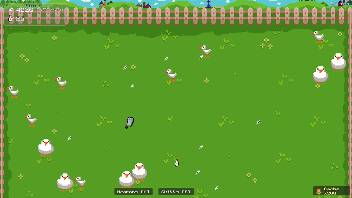 GooseSluice's tweet photo. Heyo we're slowly making progress making our goose game look like a... goose game https://t.co/8hi4NLZER4
