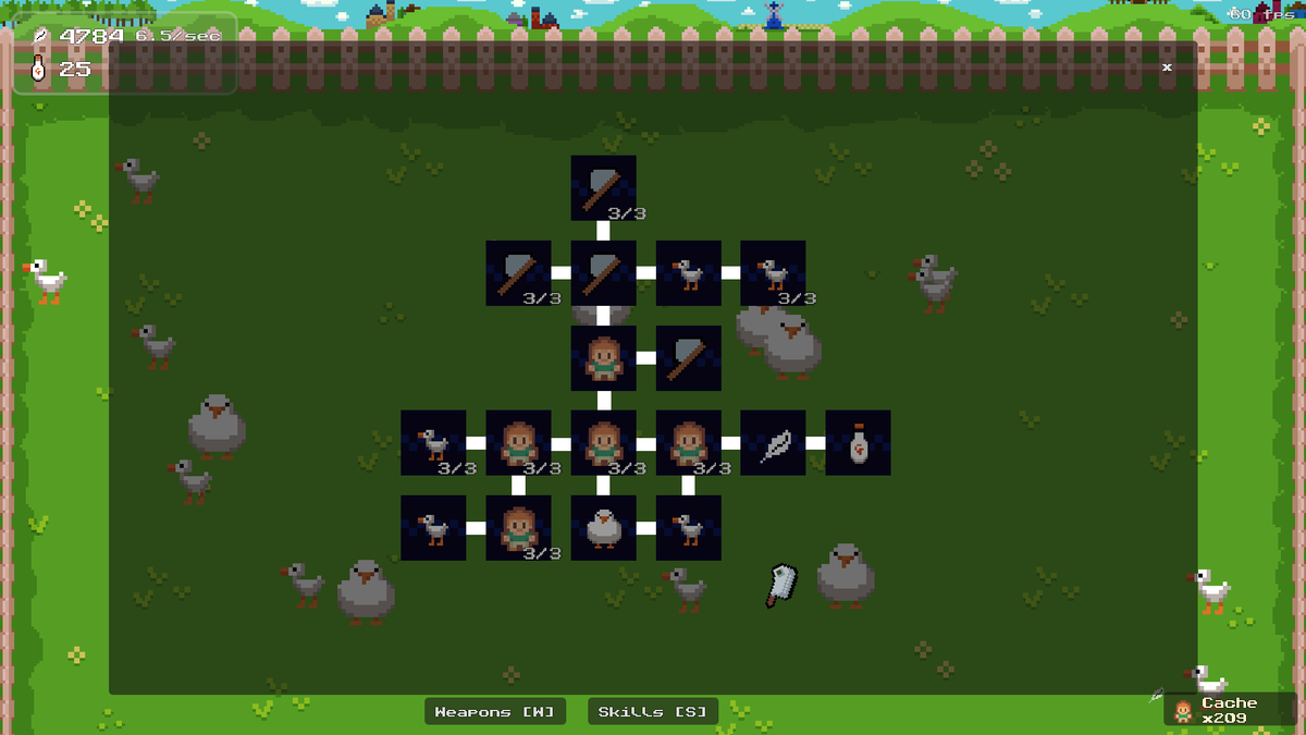 GooseSluice's tweet photo. Heyo we're slowly making progress making our goose game look like a... goose game https://t.co/8hi4NLZER4