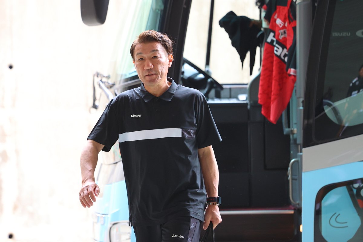 4/12宮崎戦】 チームがスタジアムに到着しました🚌 相手を上回る熱量