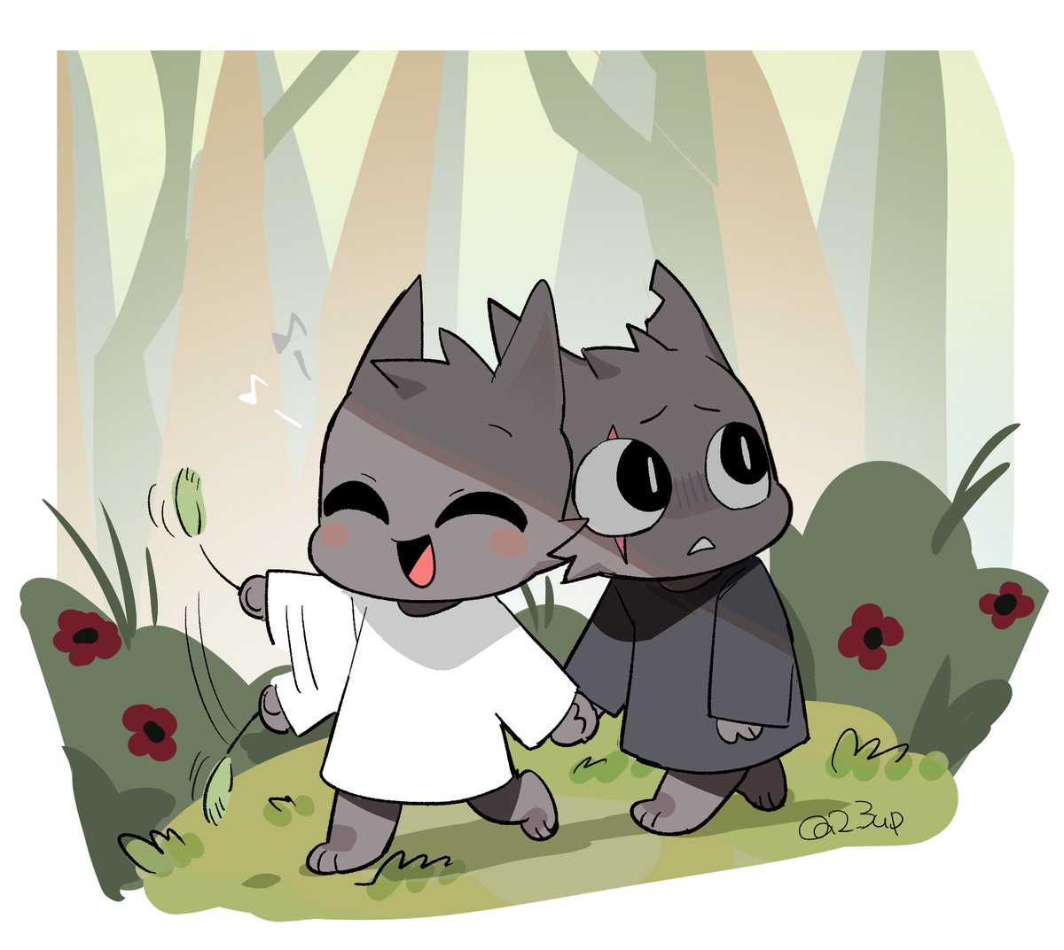 ☀🌙の幼少期イメージ