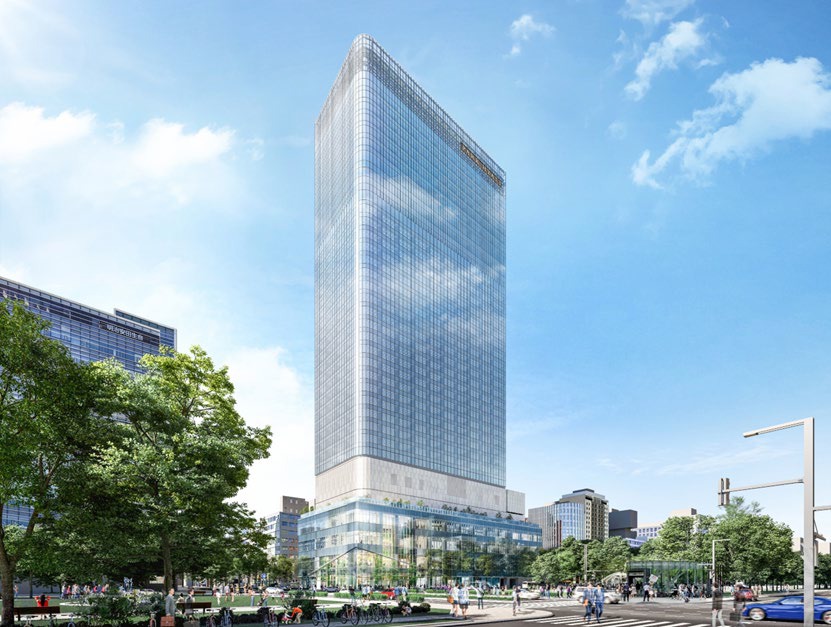 bluestylecom's tweet photo. 高さ185m「大通西���南地区第一種市街地再開発事」の建設状況！高層部はパークハイアット札幌となる駅直結の複合施設（2026.3.29）
https://t.co/TCHzWBsffj
アトリウム空間のデザインは隈研吾建築都市設計事務所 https://t.co/uEr2rRhSNO