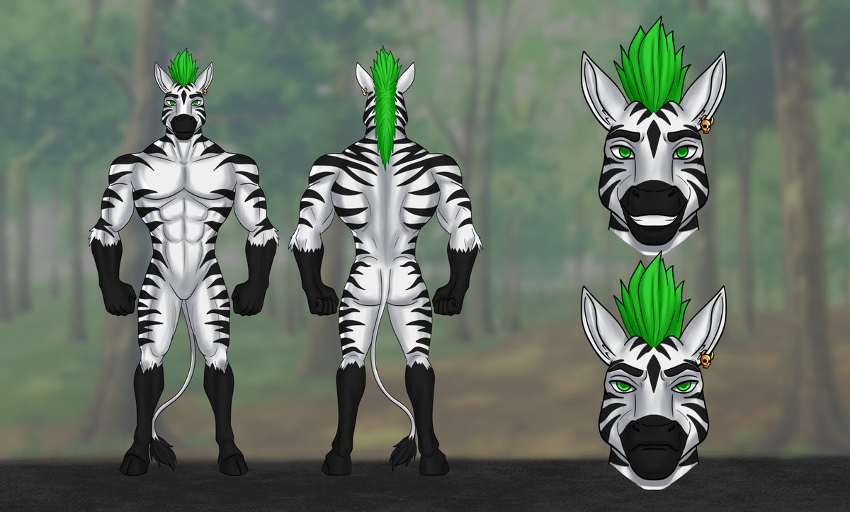 figurefriction's tweet photo. @nummy_f Meet Zavon the zebra. Really like your art. https://t.co/1cR7Zn6Ces