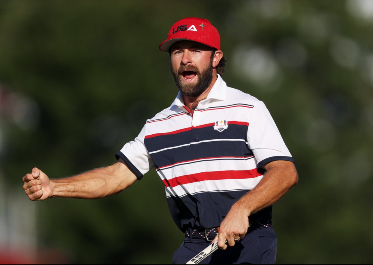 Cameron Young. God-fearing American patriot. 18 more holes. Let’s go win a green jacket.