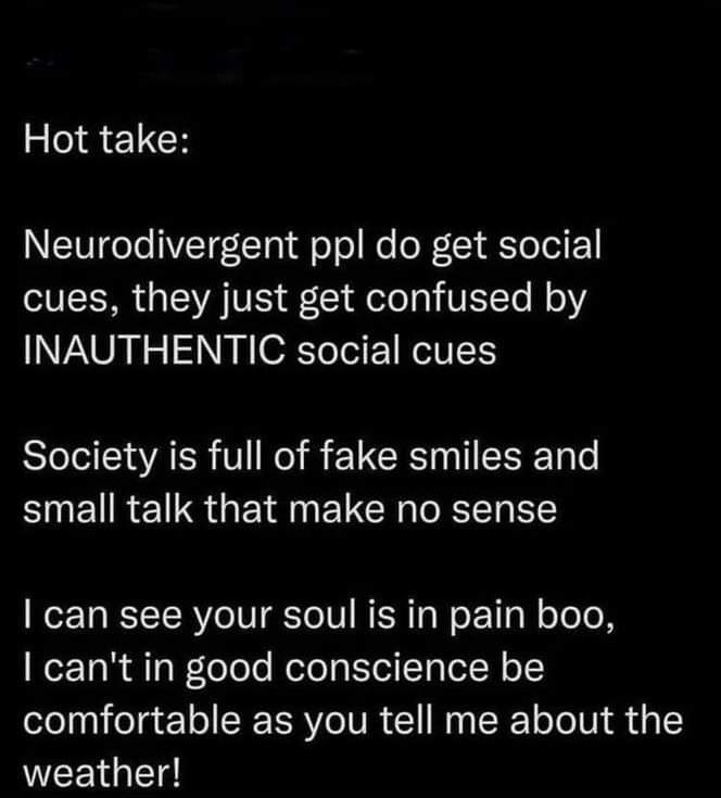 No Nonsense Neurodivergent (@nononsensend) on Twitter photo 