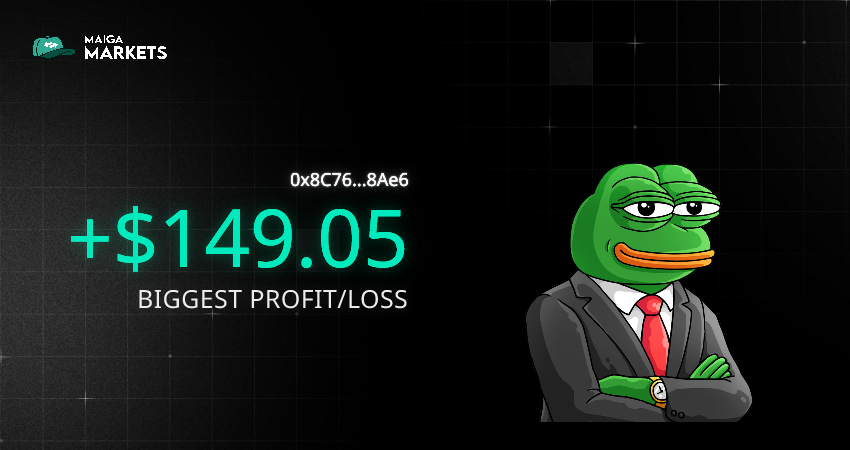 🎯I just made my trade for free on <a href="/maigamarkets/">Maiga Markets</a> ! Can you beat my P&amp;L? Come trade with me on testnet and win cash 💸 predict.maiga.markets/share/portfoli…