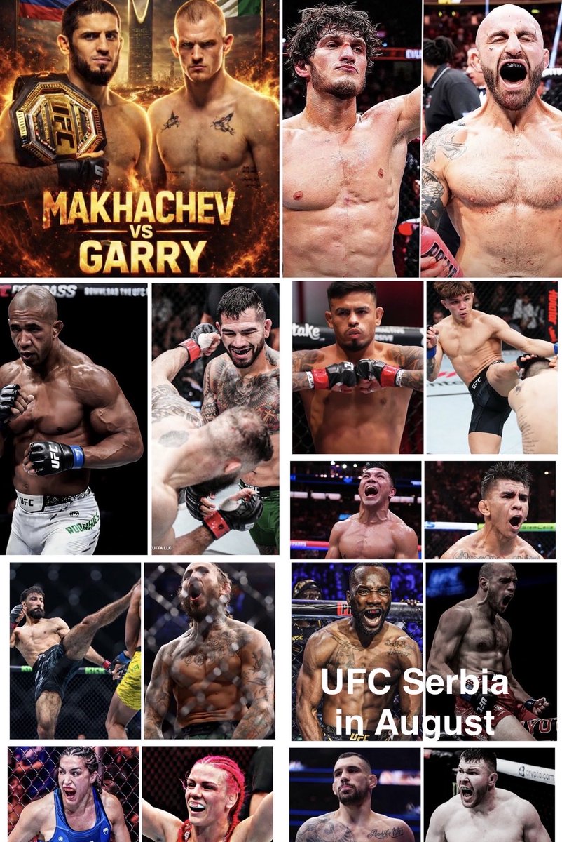 MayeXG0nzo's tweet photo. Next 5 @ufc numbered events after #UFC327:

#UFC329
Conor McGregor/Gilbert Burns
Valentina/Natália Silva
#UFC330
Yan/Merab
Dern/Weili
#UFC331
Islam Makhachev/Ian Garry
Volk/Evloev
#UFC332
DDP/Imavov
Kayla/Nunes
#UFC333
Ilia Topuria/Arman Tsarukyan
W of Joshua Van/Taira vs Pantoja https://t.co/MvNLE3hIDl
