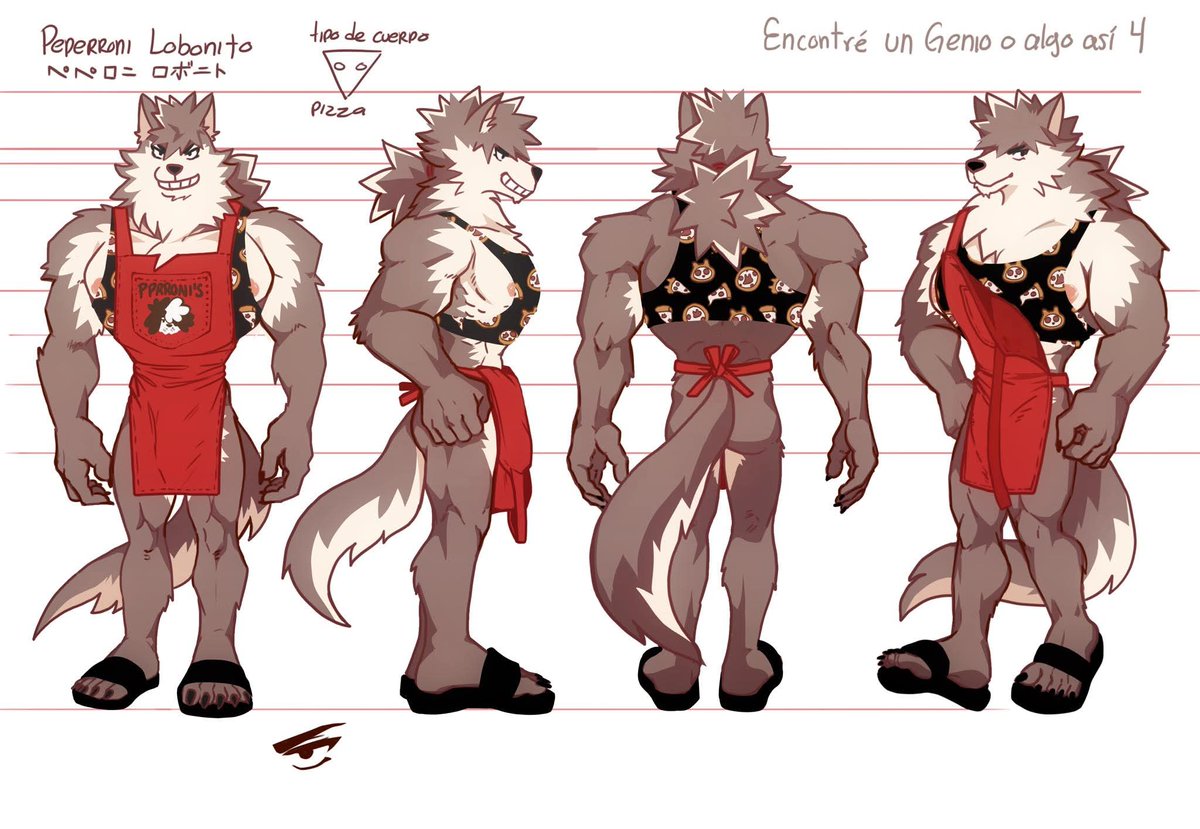 Peperroni Lobonito Chapter 4 ref sheet 😊