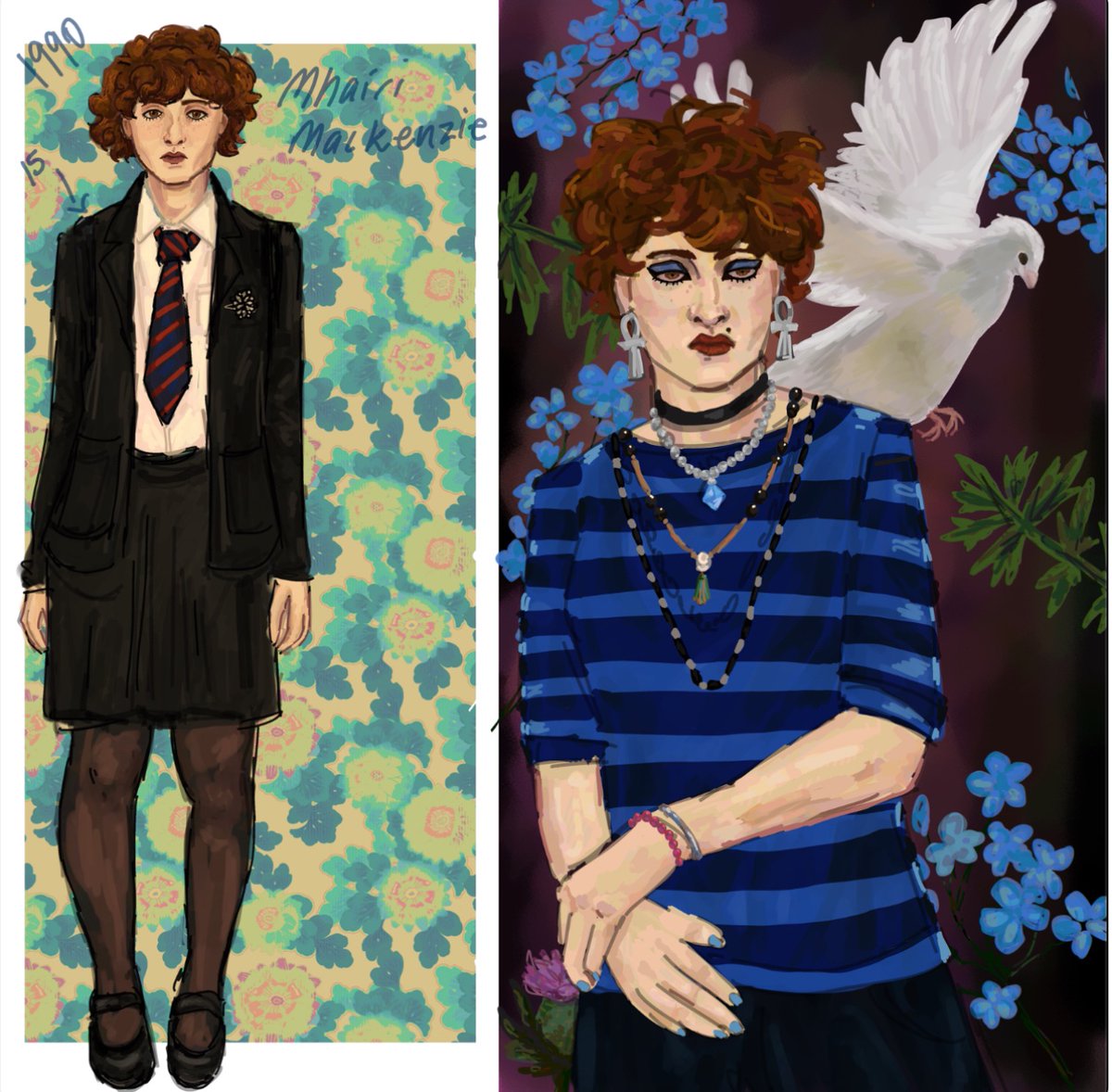 coolcarrorr's tweet photo. Some of my favourite recent oc drawings 
*crickets* 
#ocs #oc #artwork #drawing #socool #isntthisgreatguysdontyoulovethis? https://t.co/EUA7LxeTOH